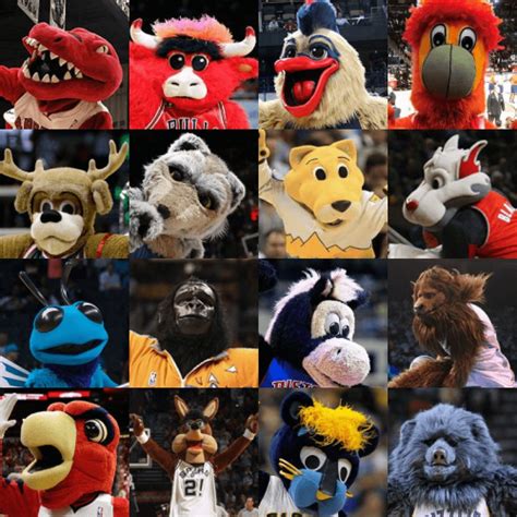 Famous Official Team Mascot Names Throughout History